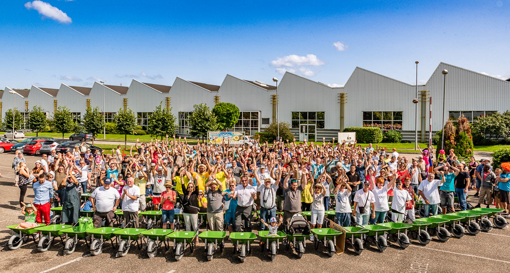 150 ème anniversaire Haemmerlin défilé de 150 brouettes