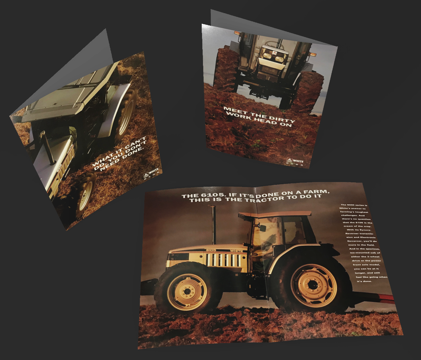 AGCO TRACTOR - Covers and inside spread