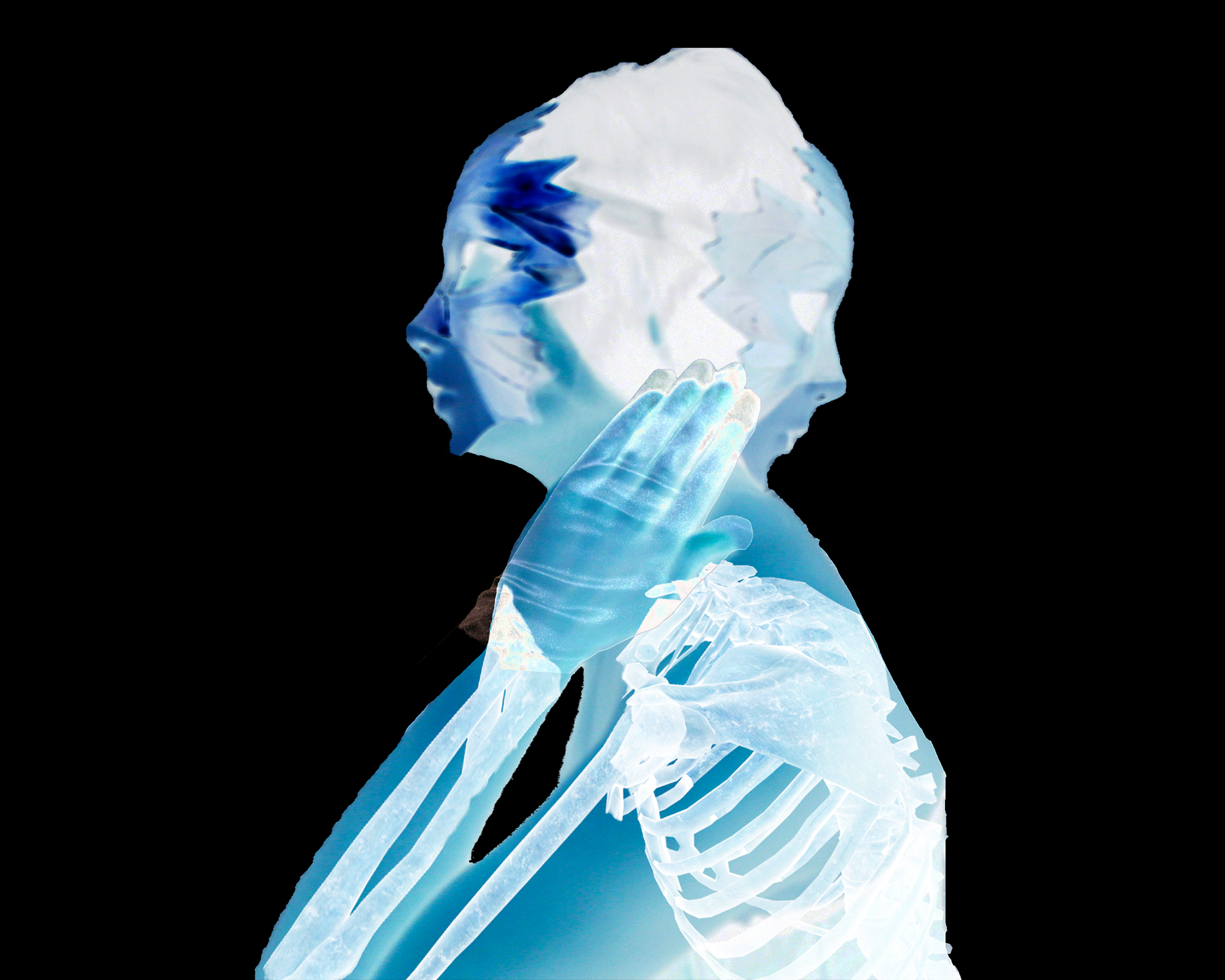 The modern prometheus, 2017, Light box 50 x 70 cm (each light box)