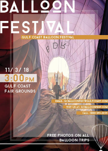 Balloon Festival Poster.