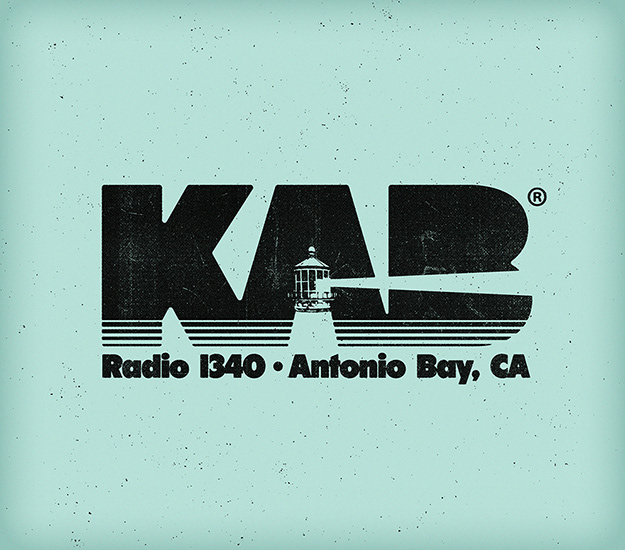 Custom logo paying homage to Stevie Wayne's (Adrienne Barbeau) kickass lighthouse radio station from John Carpenter's The Fog (1980)