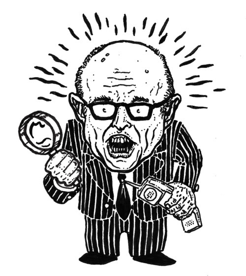 Former NYC Mayor and lifetime fool Rudy Giuliani