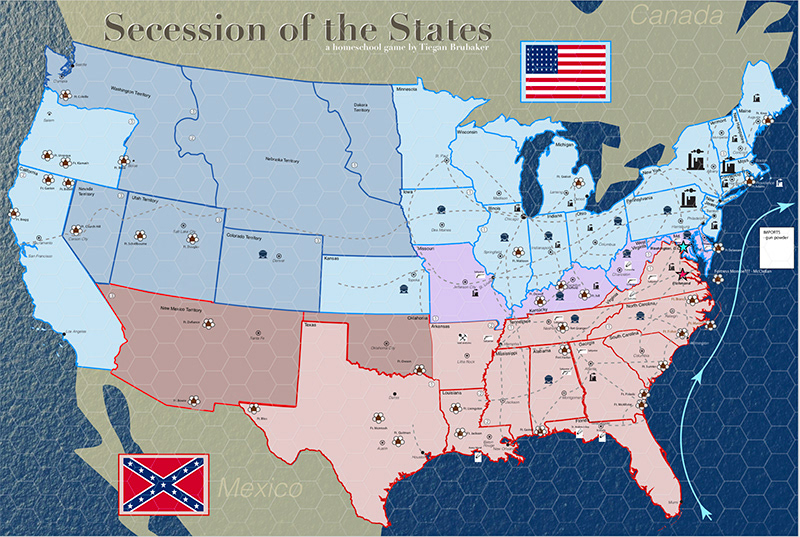 Civil War Map