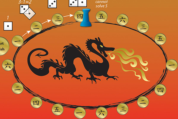 Game Board - Asian Numbers