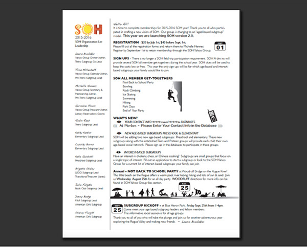 SOH Newsletter