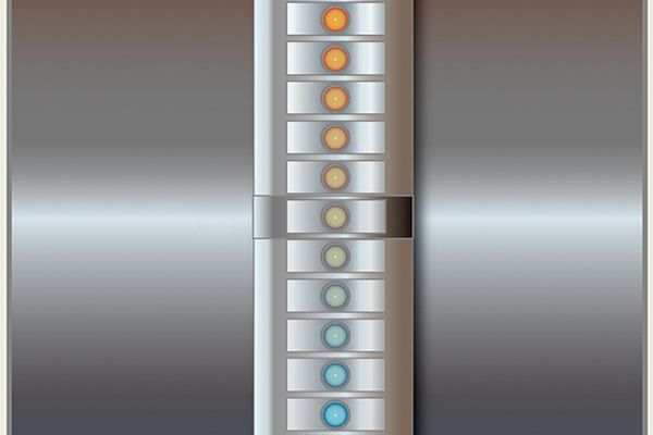 Thermometer Temperature Scale - Using Colors