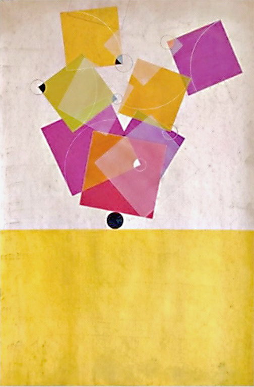  Circus Act #2, acrylic on paper, 40x26, 202