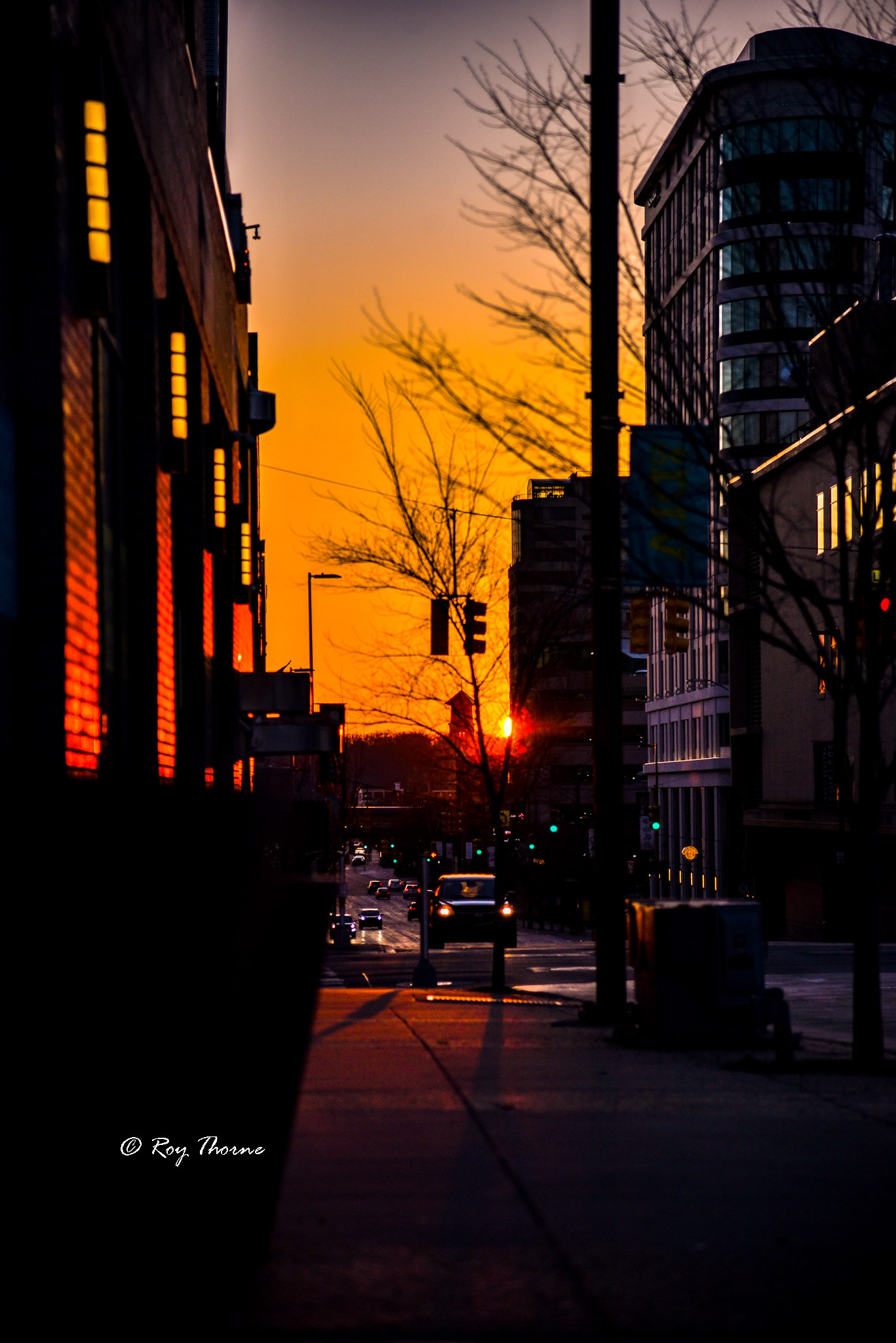 Fulton St. Sunset