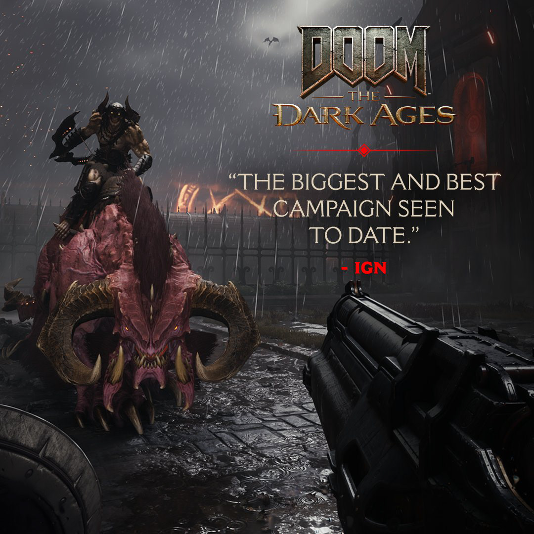 Doom: The Dark Ages Accolade Social Template Made for Community Team