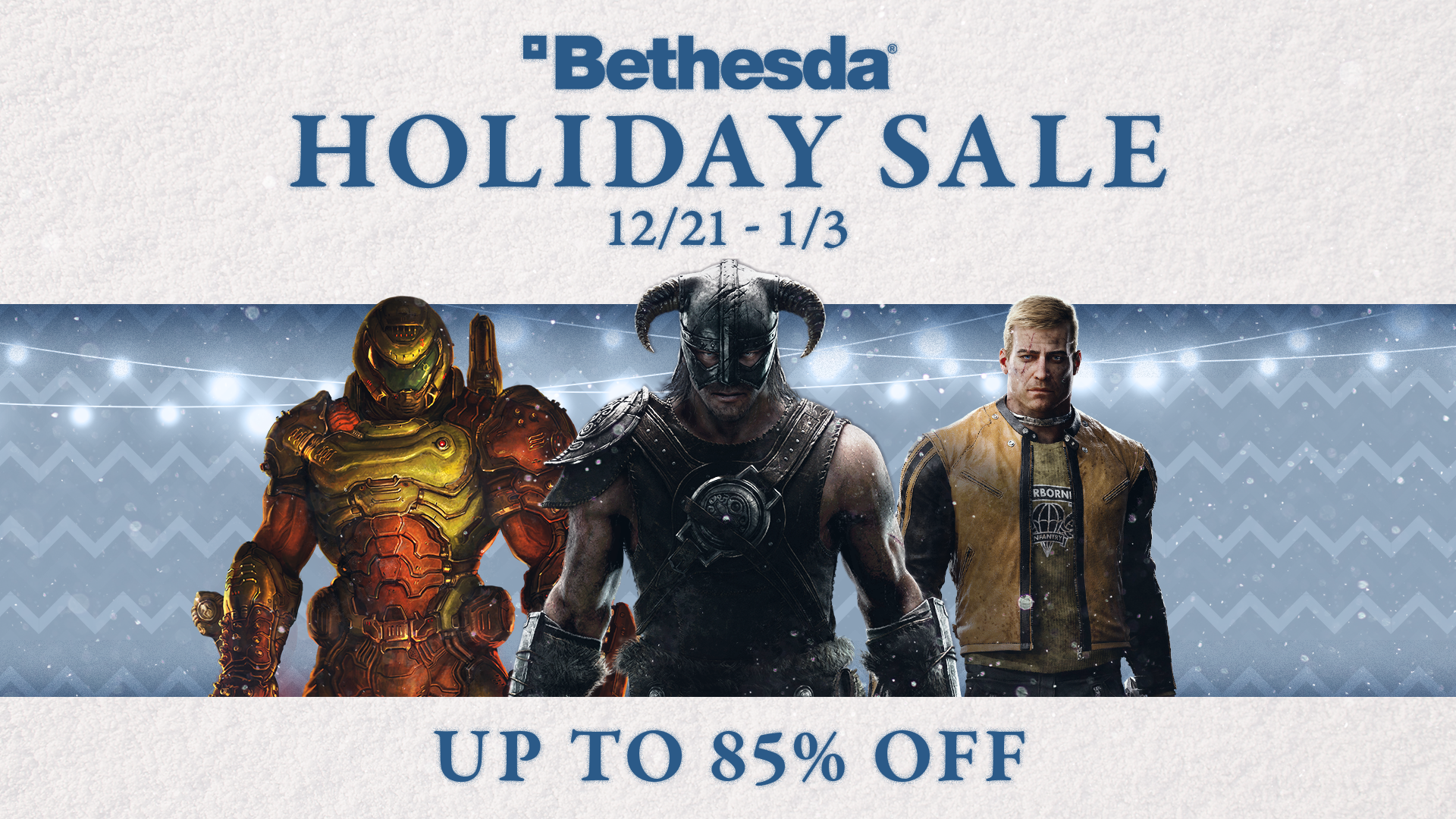 Bethesda Holiday Sale Advertisement for Nintendo Switch
