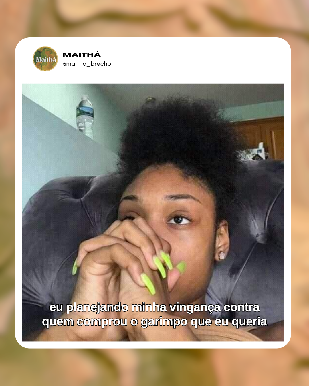 Lâmina de um carrossel de memes