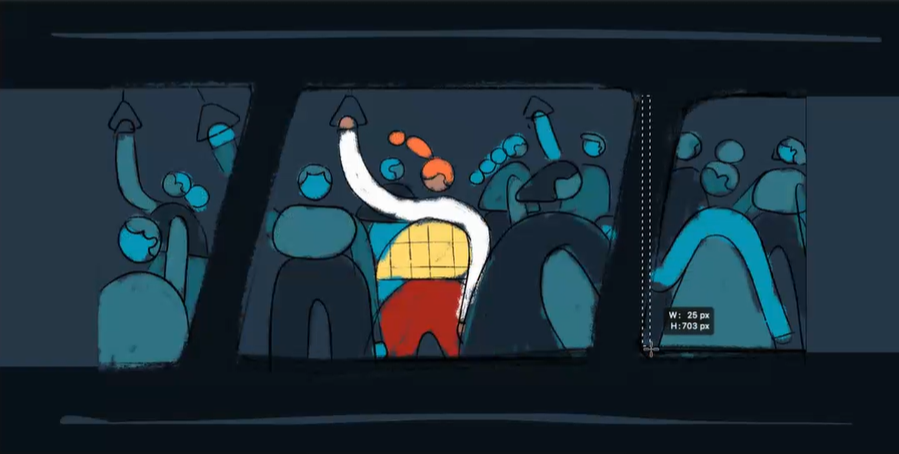 Early Composition and Color Study