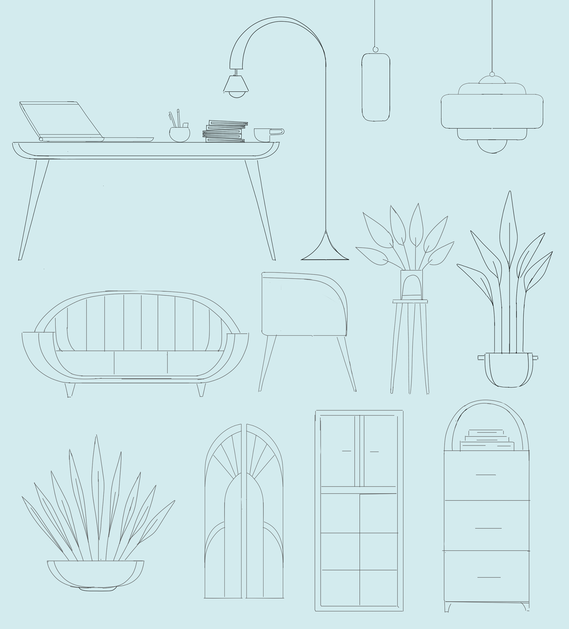 Assets sketches