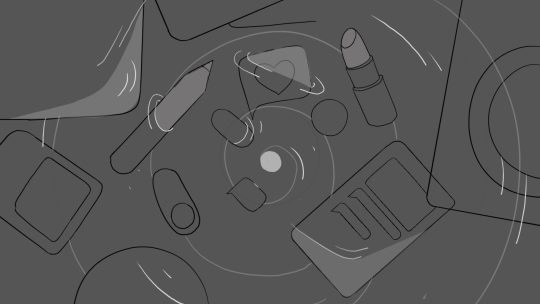 Storyboard shots by Geraldin Vergara