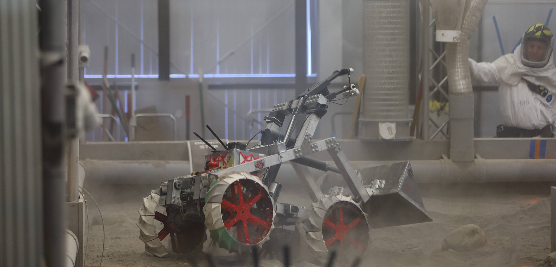 TERI - Our moon rover competing at NASA Lunabotics