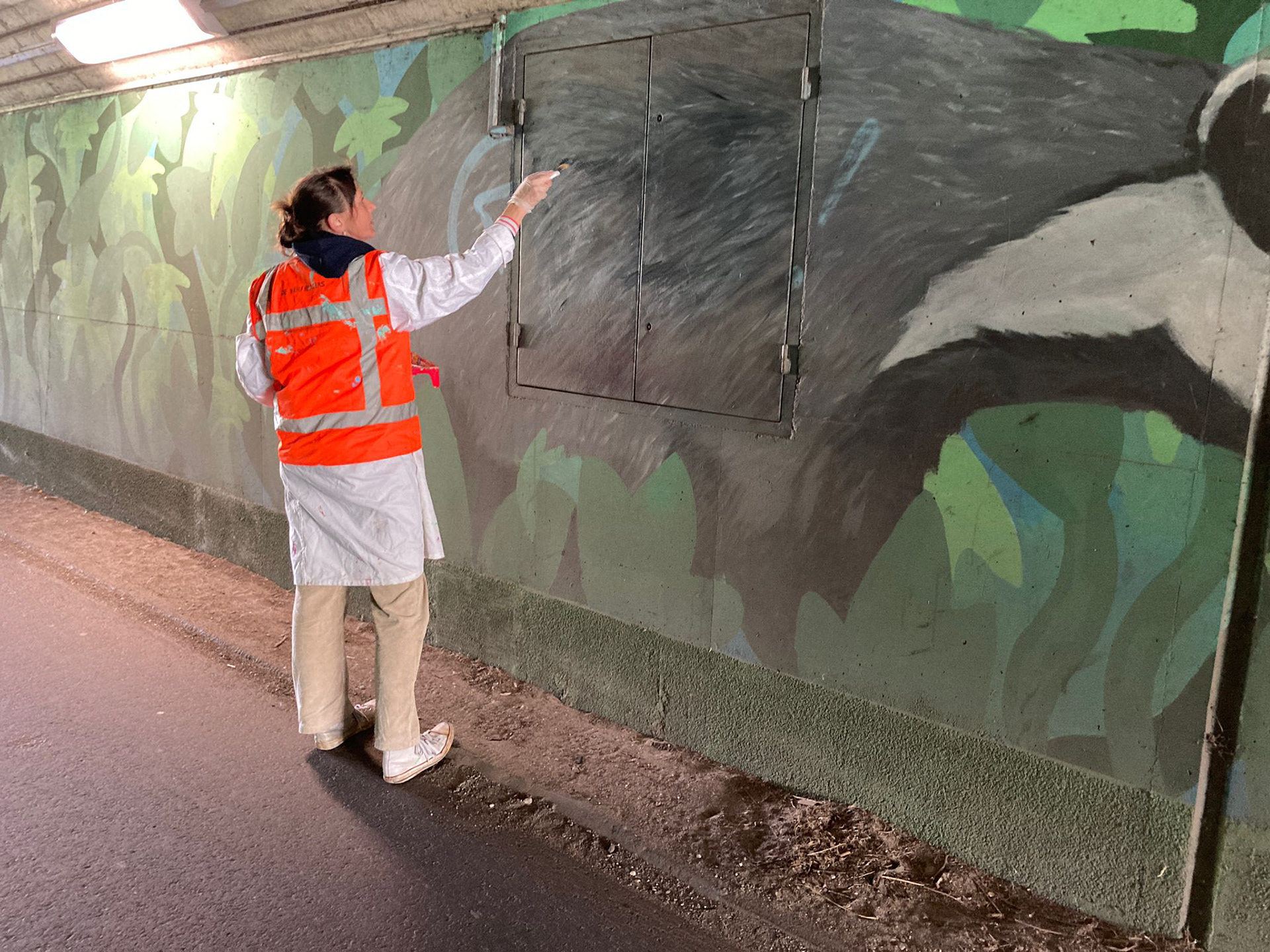De Verfraaiers (Via Naturea viaducten A2 Eijsden-Margraten) https://nicolemulkens.nl/deverfaaiers/projecten/