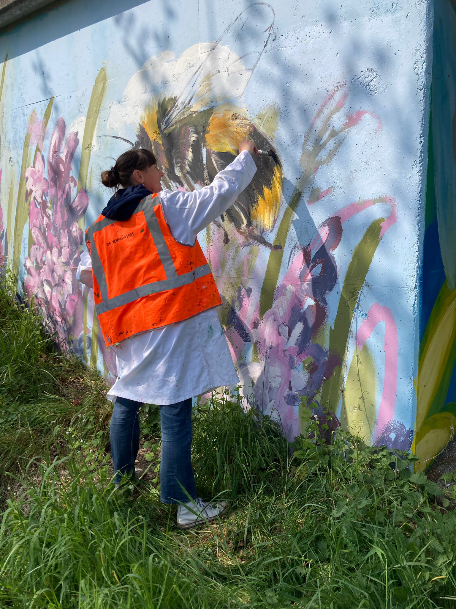 De Verfraaiers (Via Naturea viaducten A2 Eijsden-Margraten) https://nicolemulkens.nl/deverfaaiers/projecten/ 