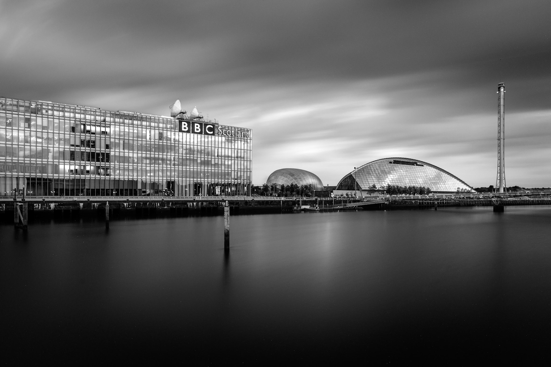 once a place of american trade, prince's dock in glasgow is now a sign of transformation.