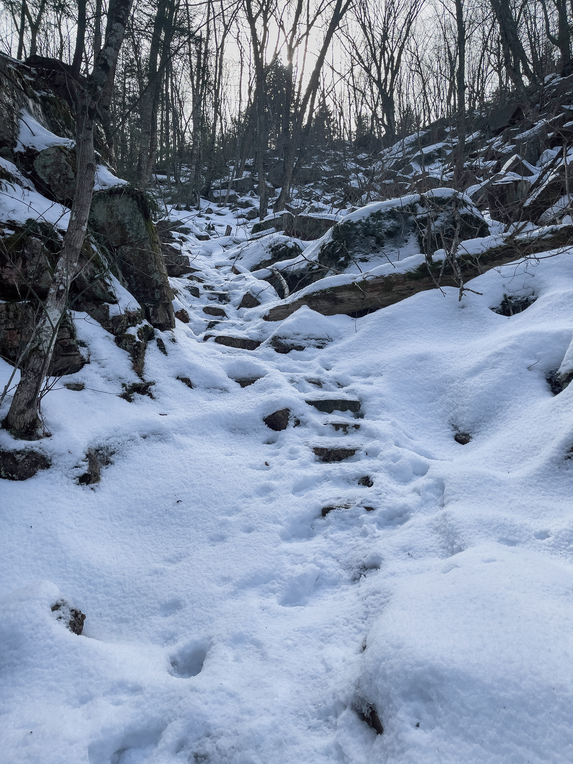 Getting tired, phone power at a quarter, shut it down, no more AllTrails app. for guidence and low on H2O.