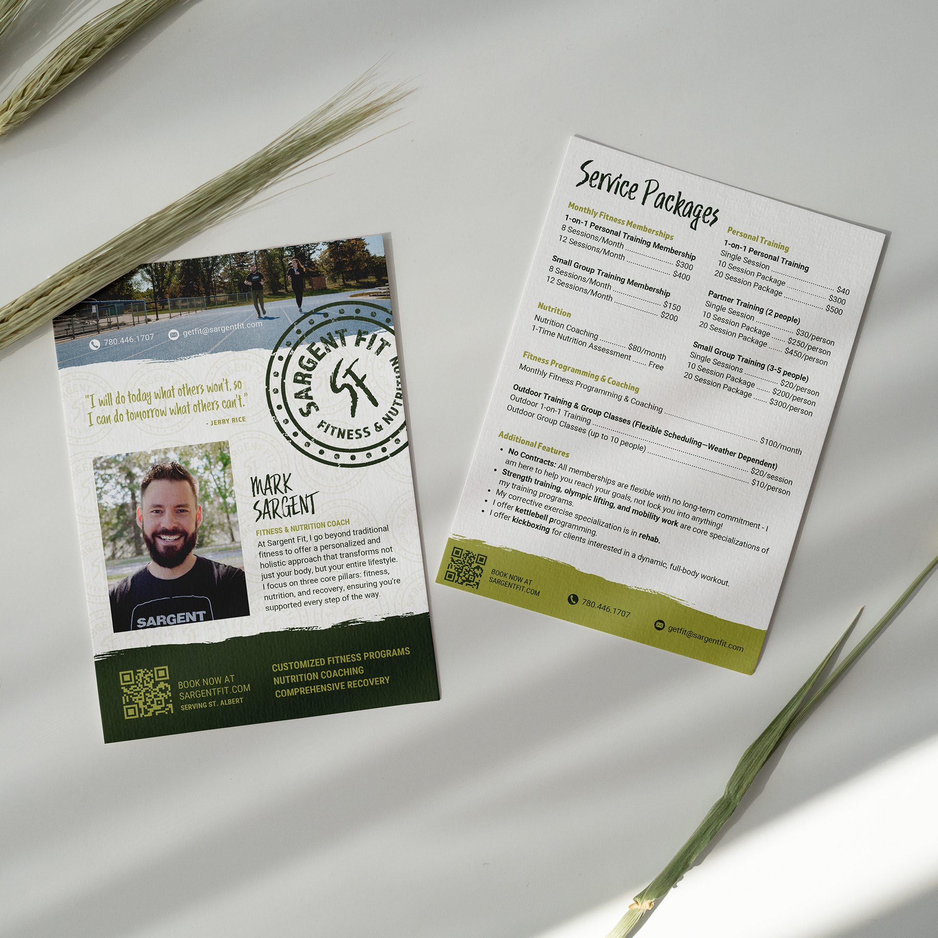 branding + photography + flyer design