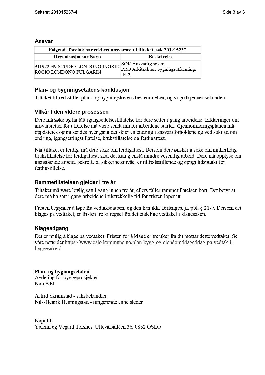 Rammetillatelse | side 3