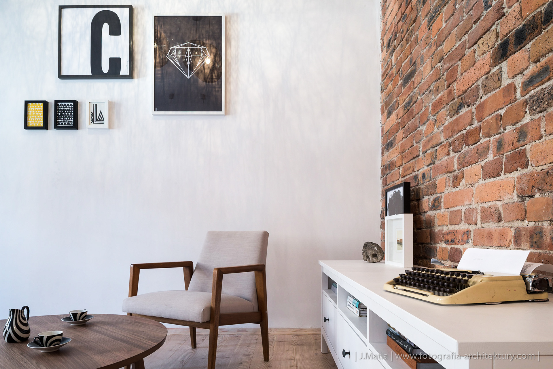 Wnętrza Mieszkania, Giszowiec. KTP, Projekt Miejsce