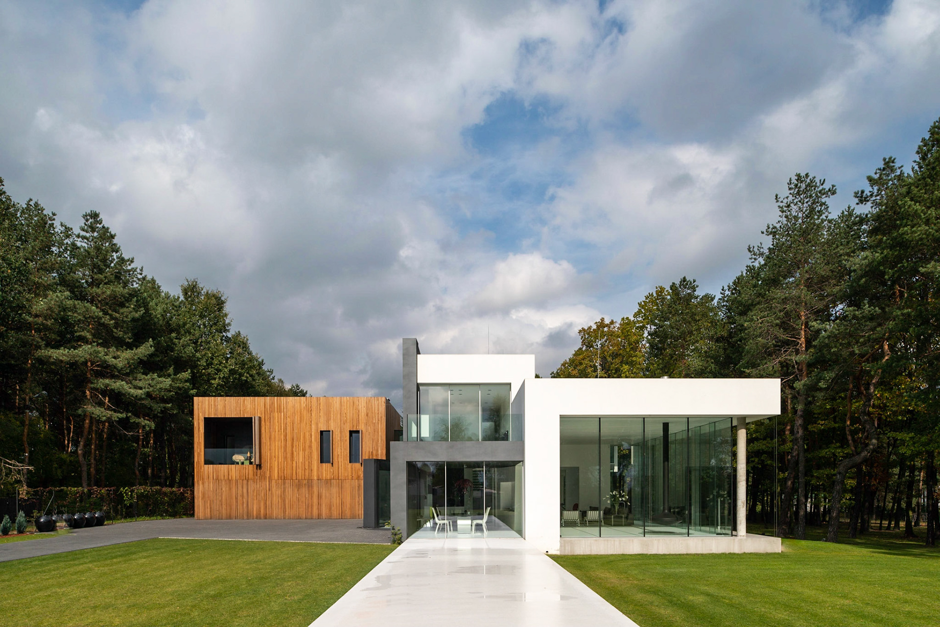 Przebudowa domu pod Katowicami. MWArchitekci