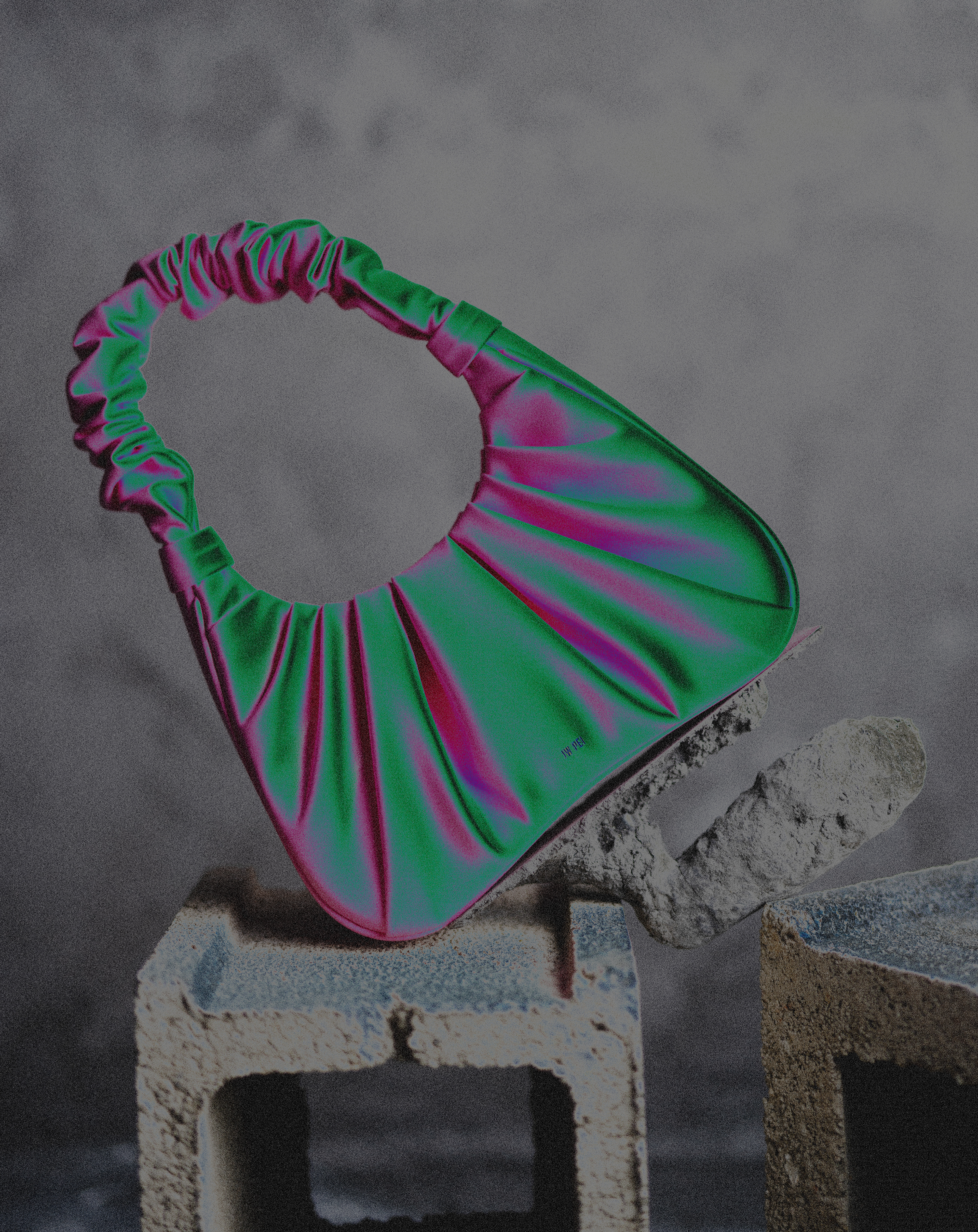 jwpei Gabbi Ruched Hobo bag