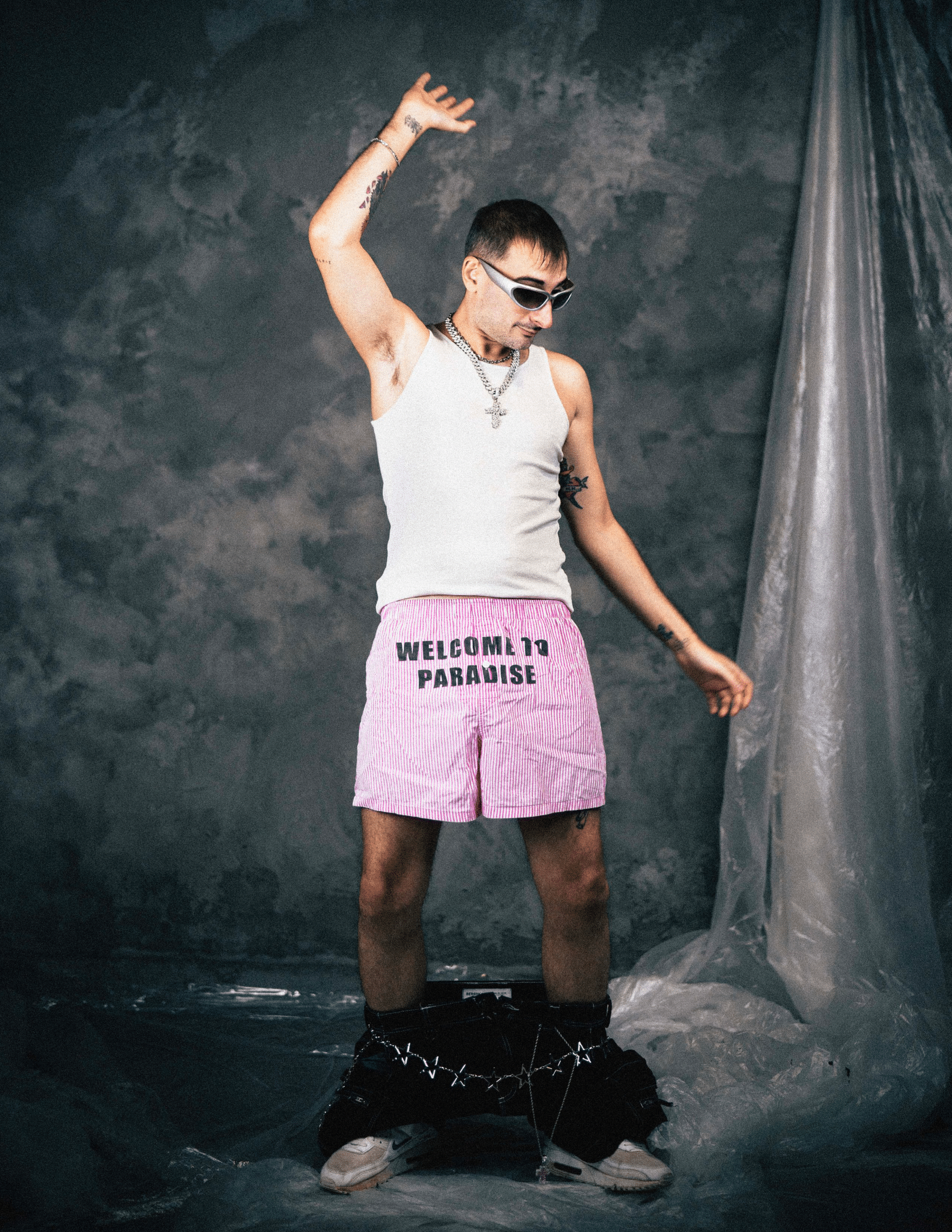 Editorial de moda en PONNY MAG - Boxers JADED LONDON