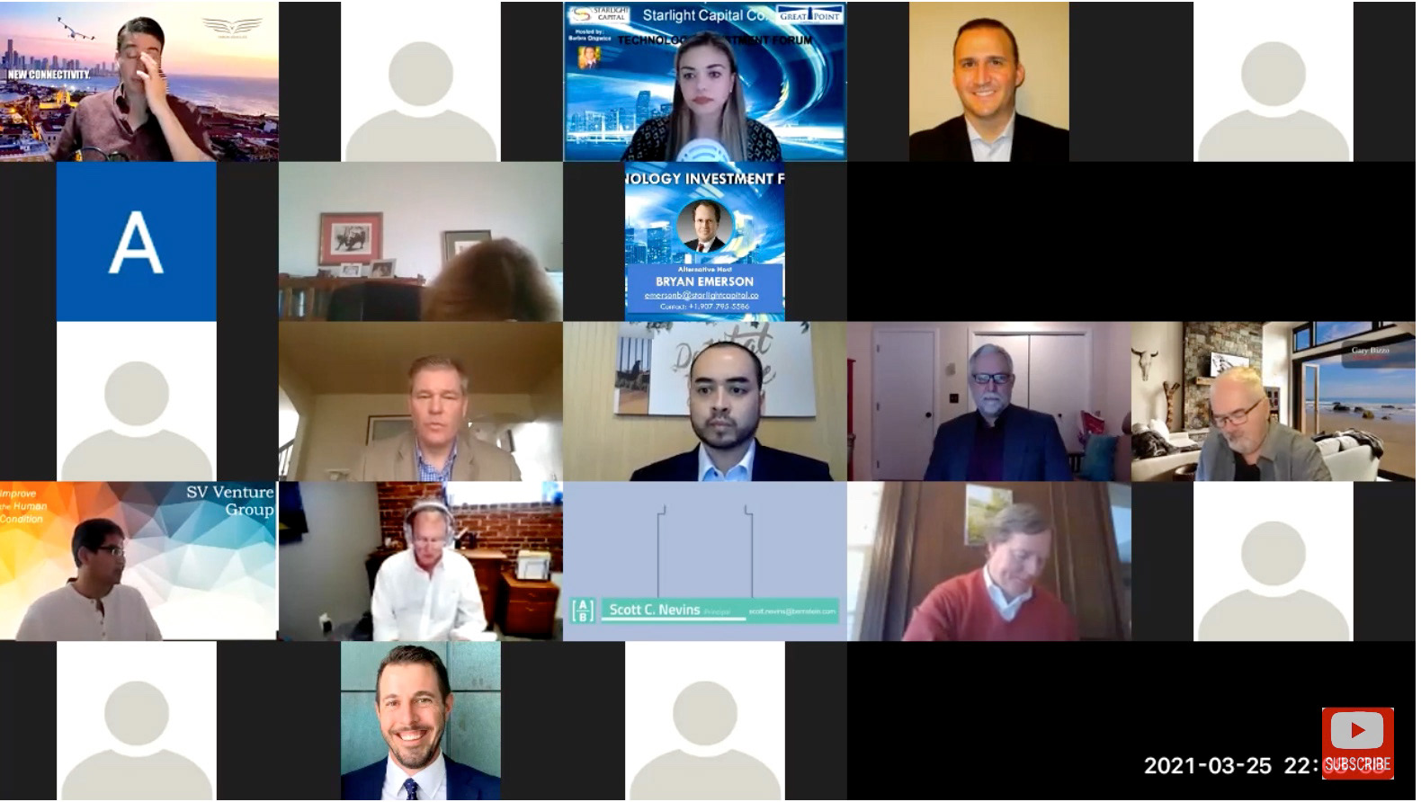 Hosted Virtual Private Equity Technology Funding Forum