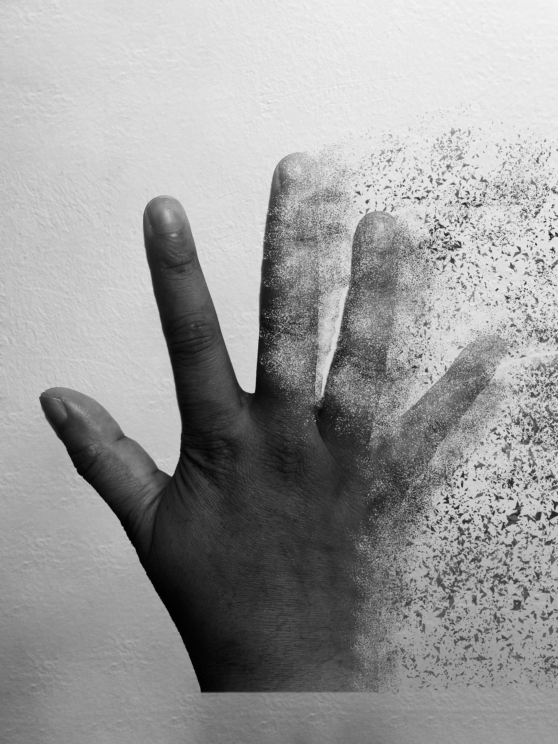 Dispersion effect on hand