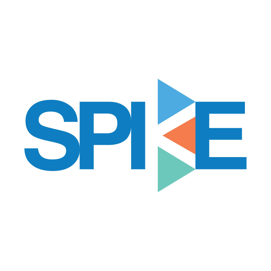 Negative space typography in a wordmark