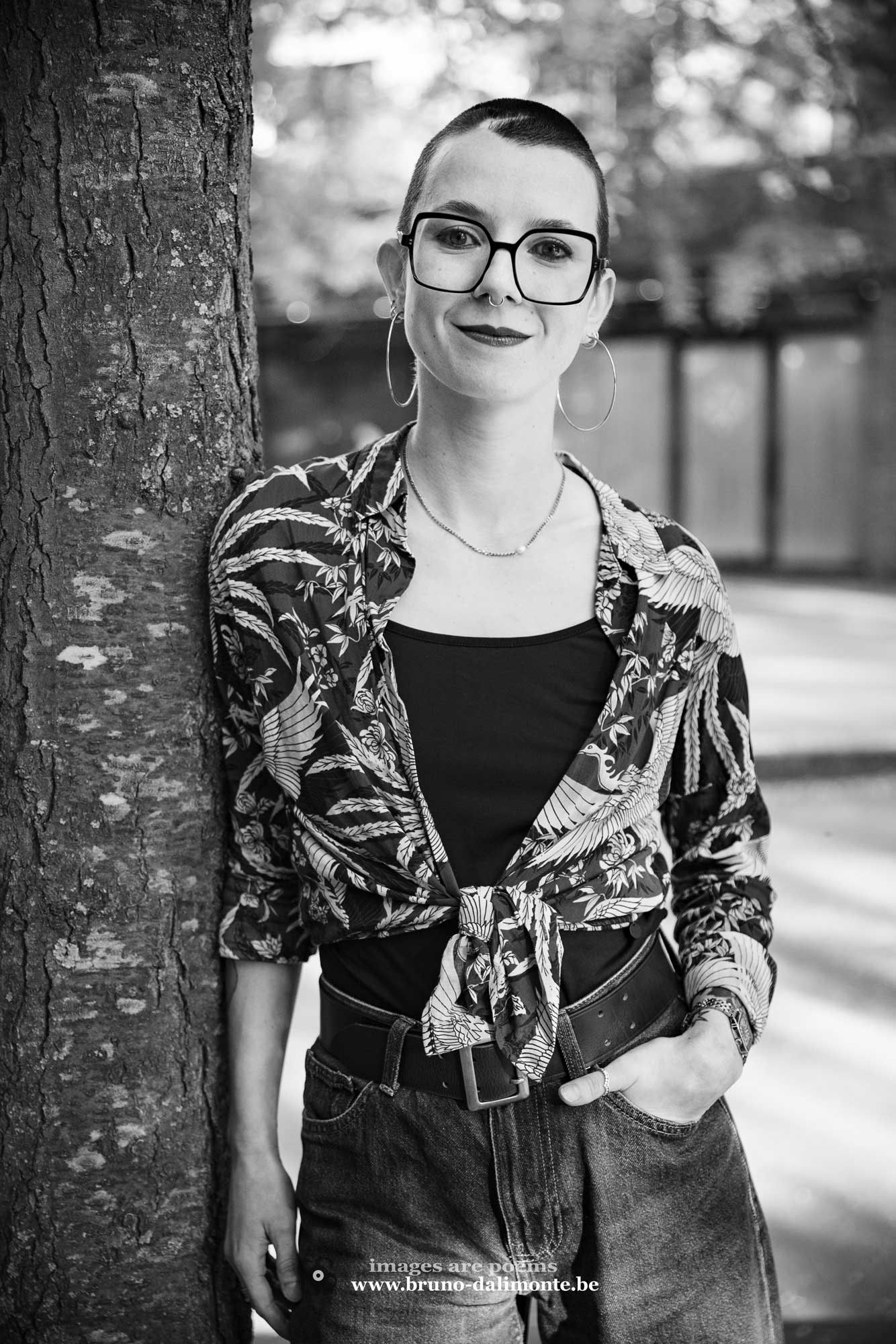 Portrait de Alix Garin,  autrice et illustratrice de bande dessinée belge