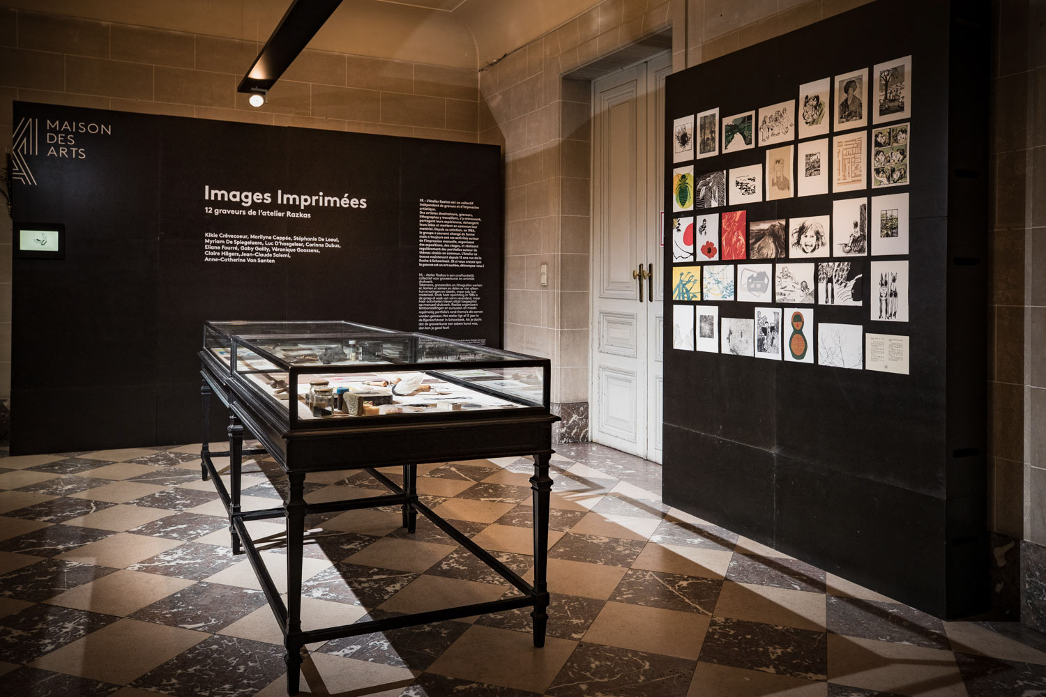 Exposition Razkas à la Maison des Arts de Schaerbeek 2018