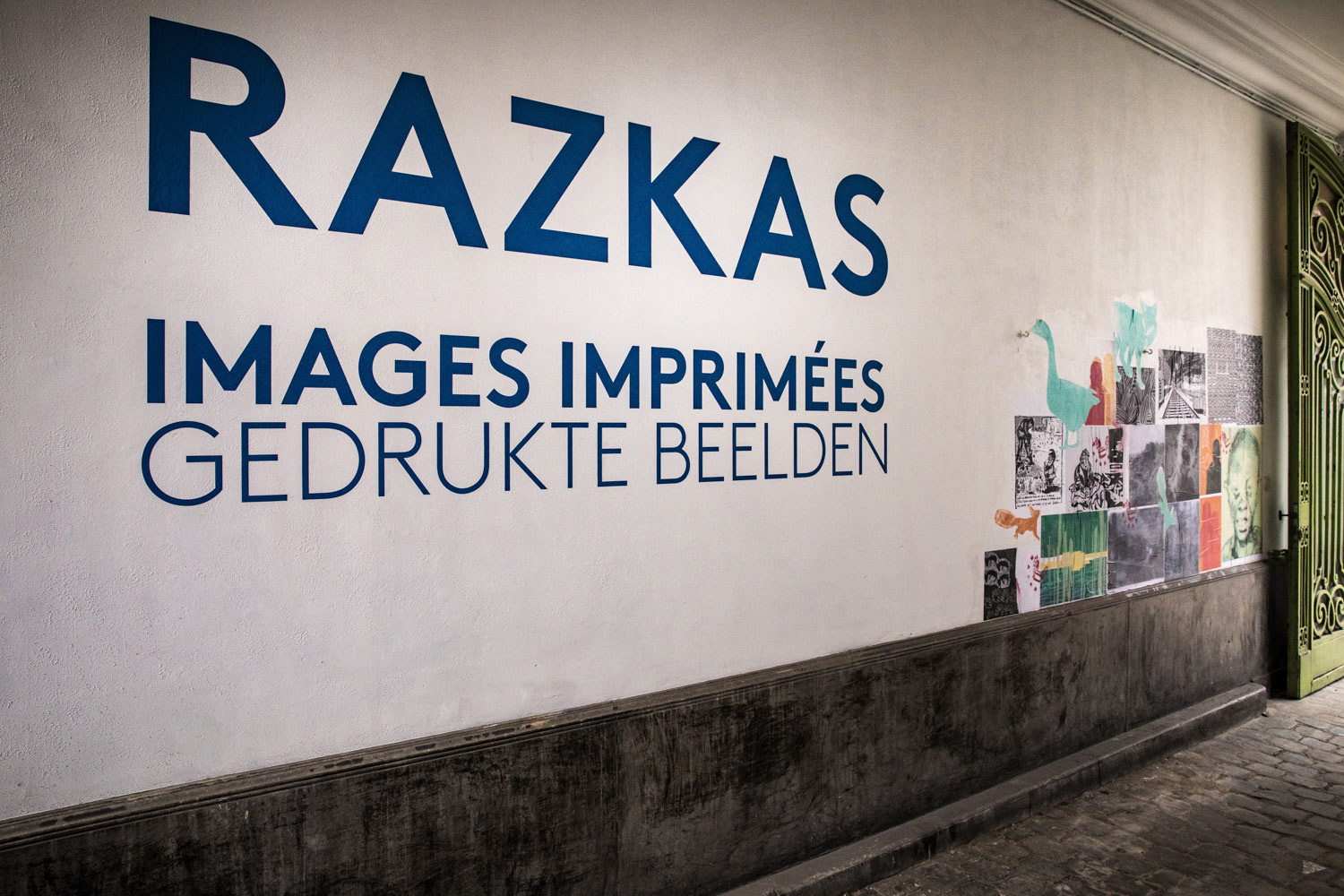 Exposition Razkas à la Maison des Arts de Schaerbeek 2018