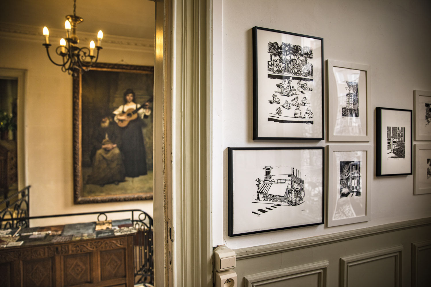 Exposition Razkas à la Maison des Arts de Schaerbeek 2018