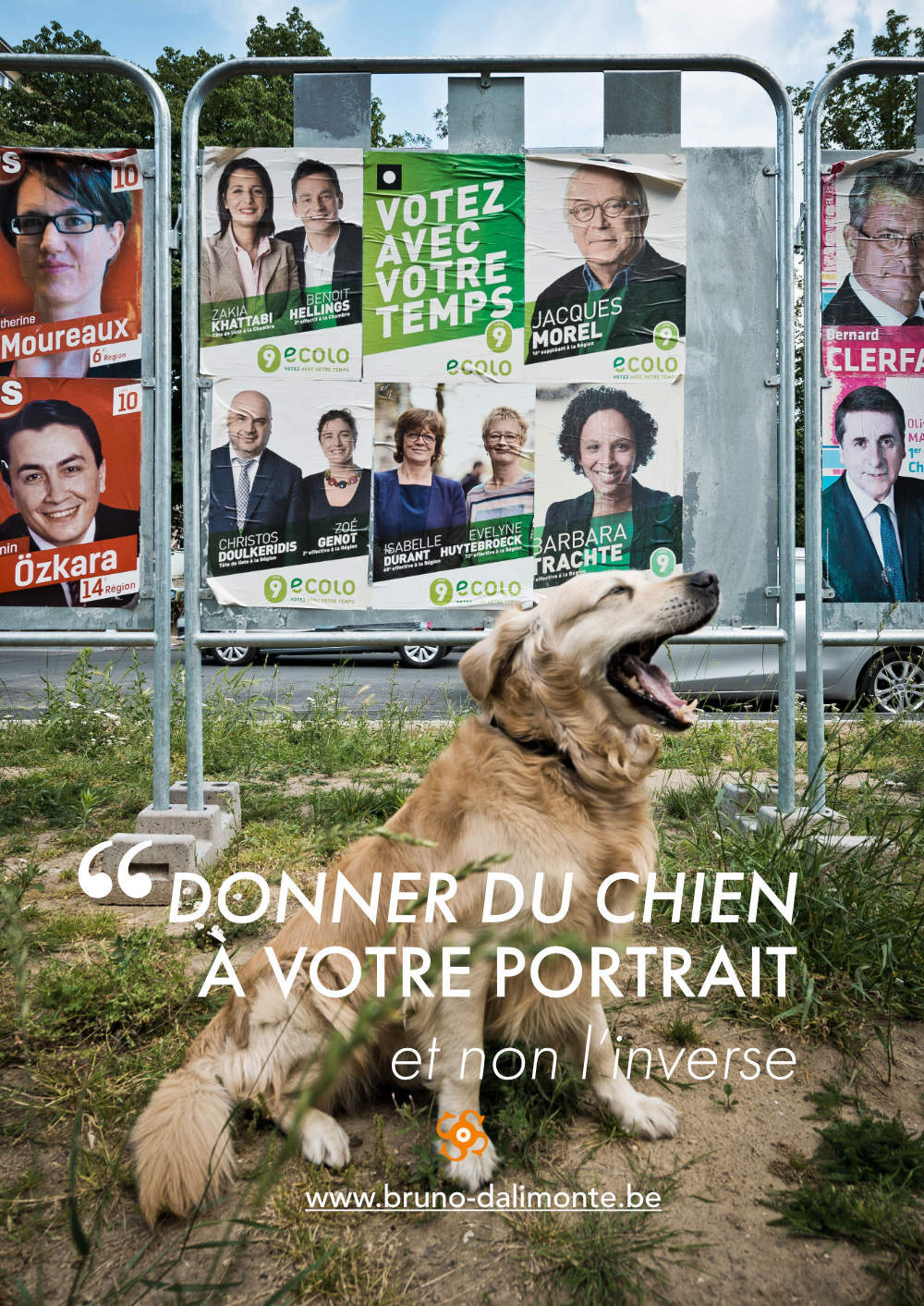 Photographe professionnel à Bruxelles. Bruno D'Alimonte "donne du chien à vos image"s