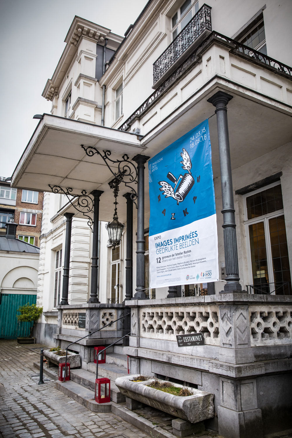 Exposition Razkas à la Maison des Arts de Schaerbeek 2018