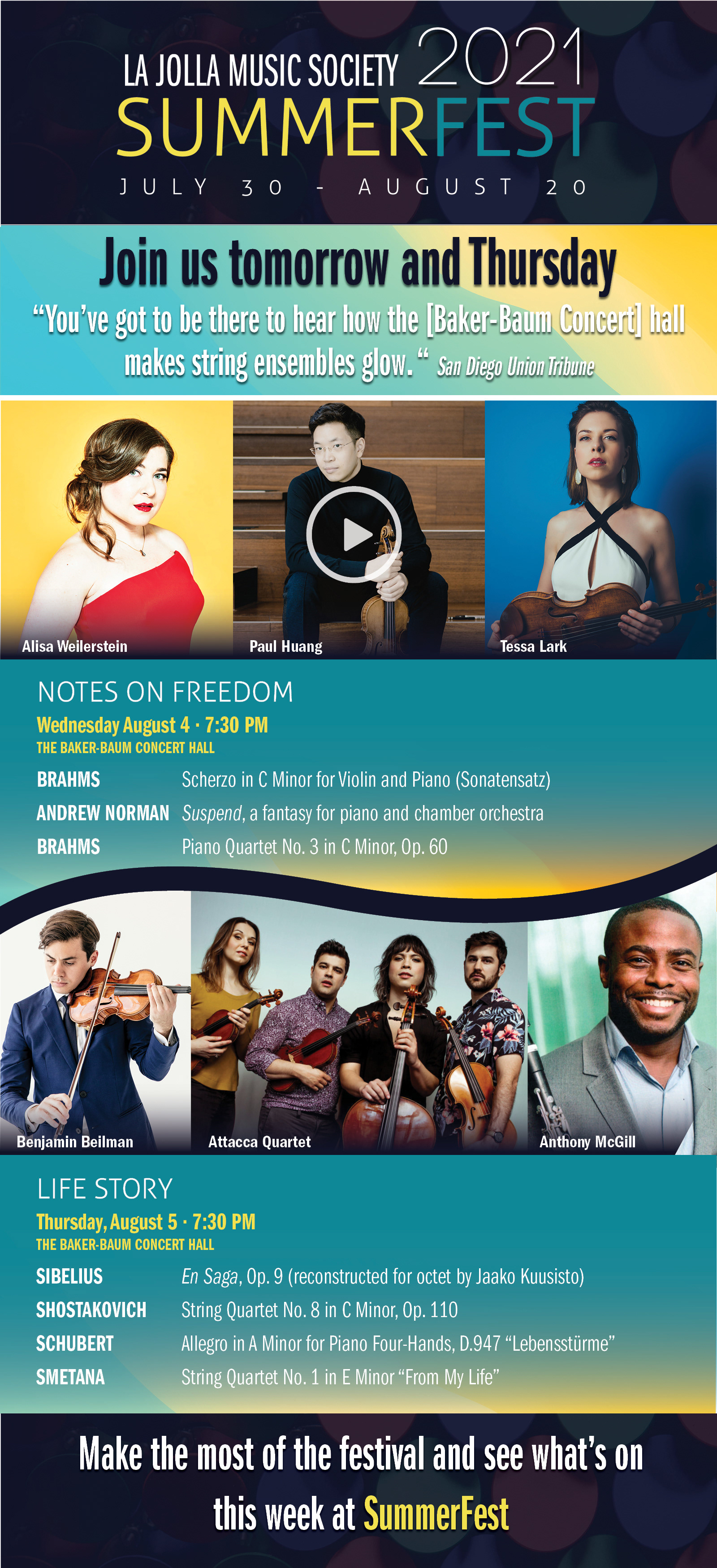 Concert Promotion Email