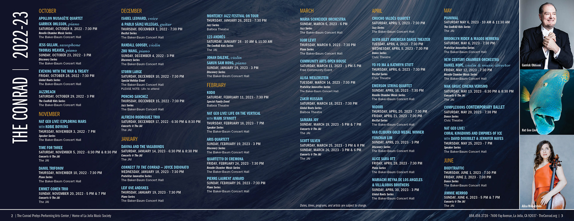 Two Page Spread Table of Contents