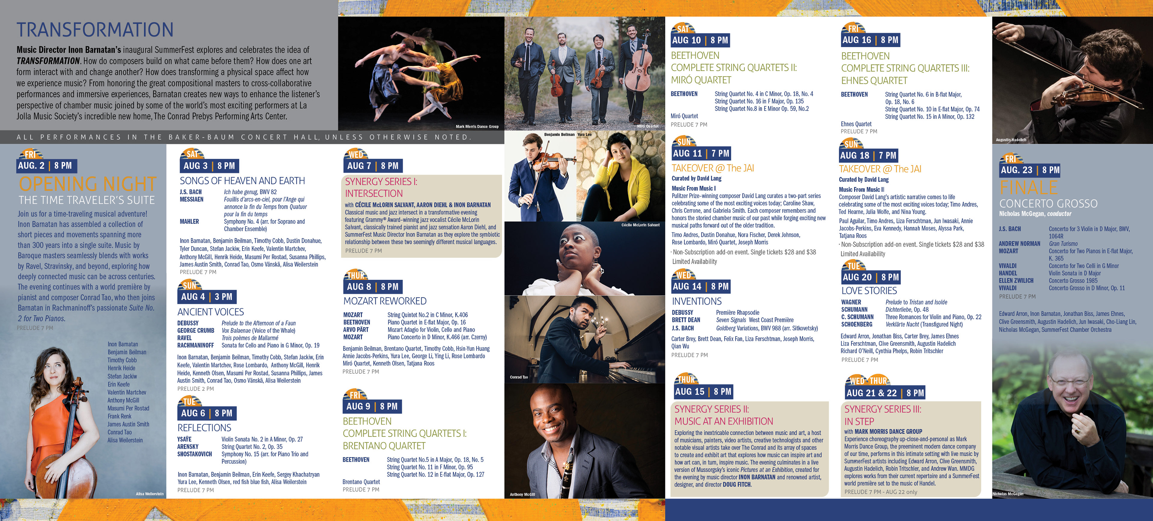 Subscription Brochure Tri-Fold with Flap: Inside Flat