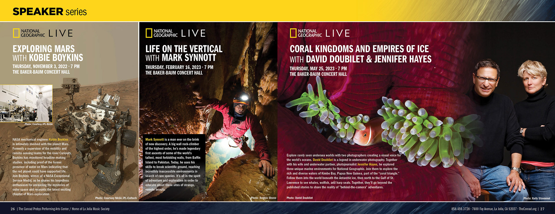 Two Page Spread for National Geographic