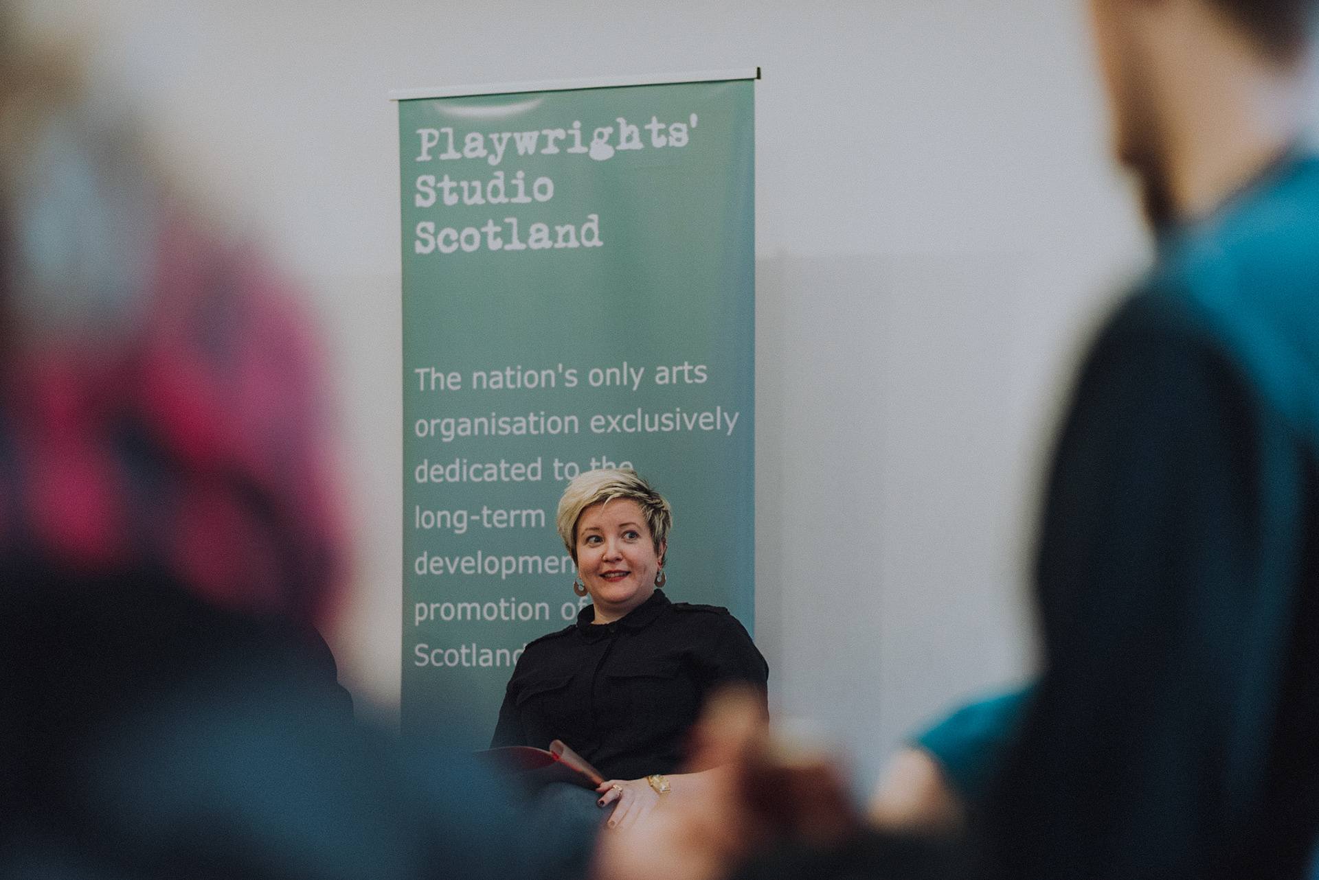 Playwrights' Studio, Scotland: Playwriting Programme Induction Day.Photo by Ingrid Mur