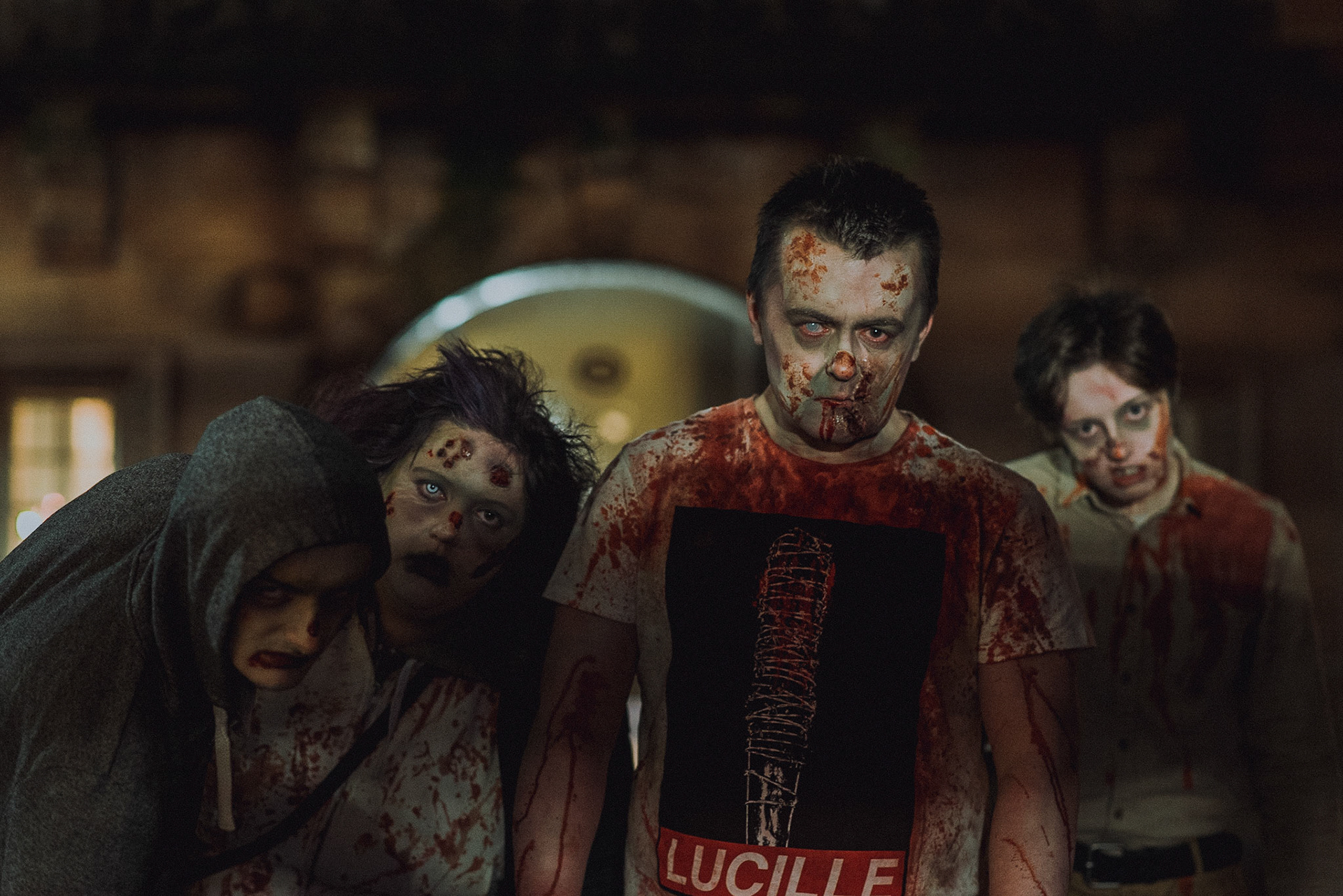 GFF18: Dawn of the Dead at Buchanan Galleries + Treasure Hunt - 25th February 2018, Glasgow.Photo by Ingrid Mur