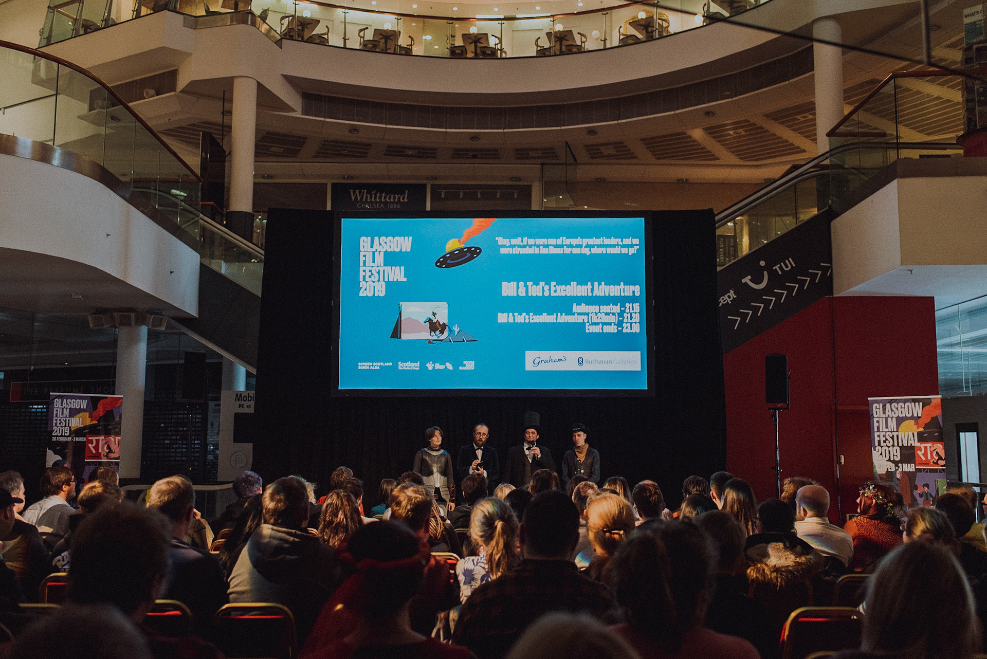 GFF19: Bill &amp; Ted's Excellent Adventure at Buchanan GalleriesPhoto by Ingrid Mur