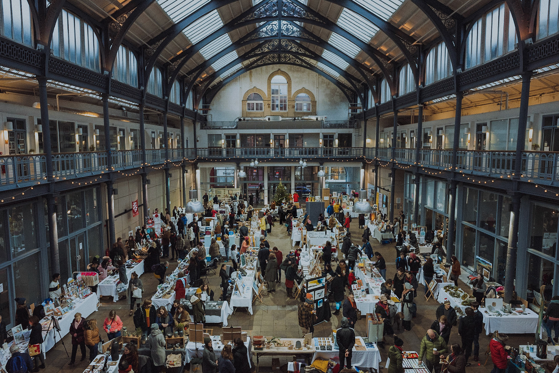 Wasps Artists' Studios: Winter Artist &amp; Makers Market at The Briggait, Glasgow.Photo by Ingrid Mur