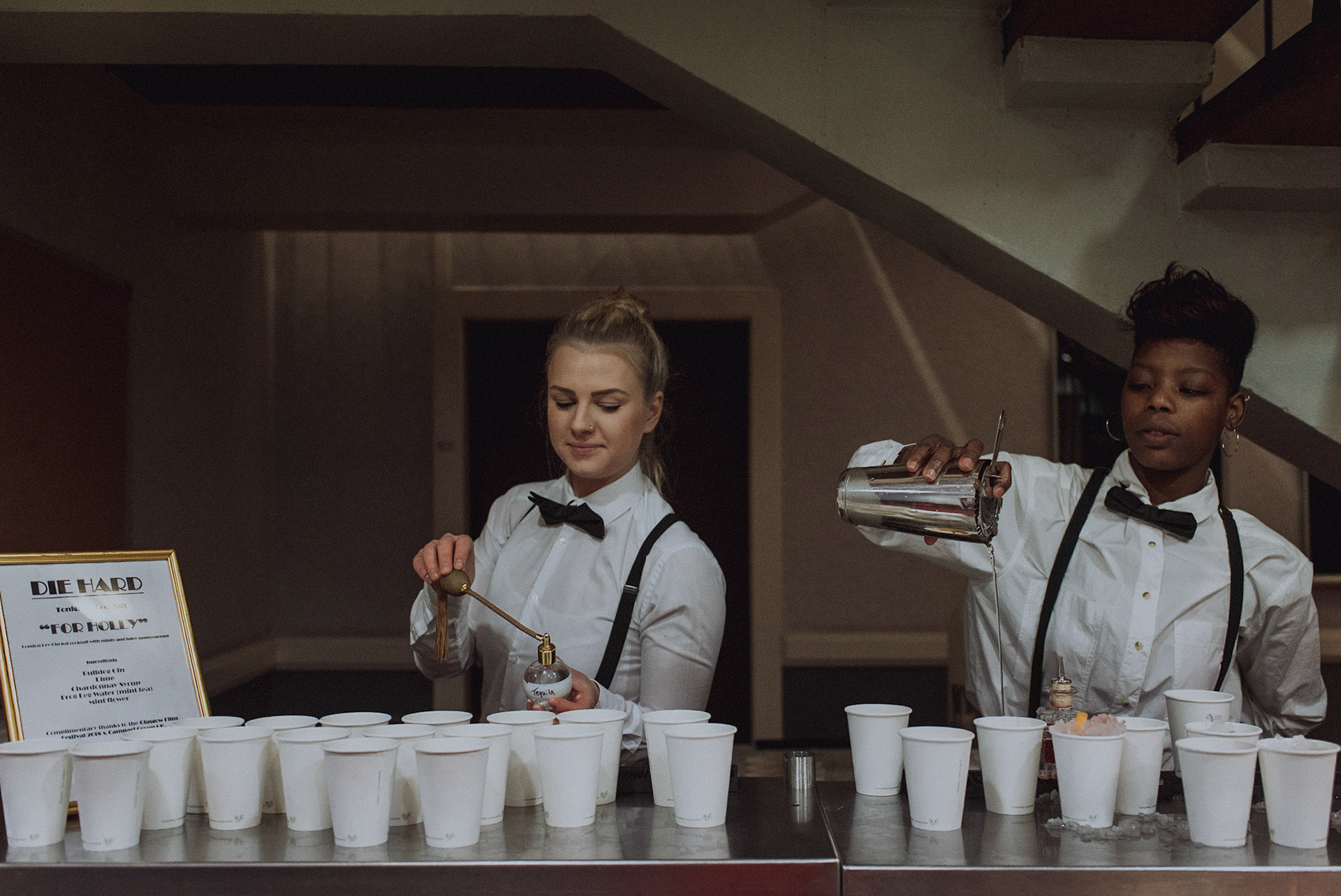 GFF18: Working Girl / Die Hard at Former College of Building &amp; Printing - 23rd February 2018, GlasgowPhoto by Ingrid Mur