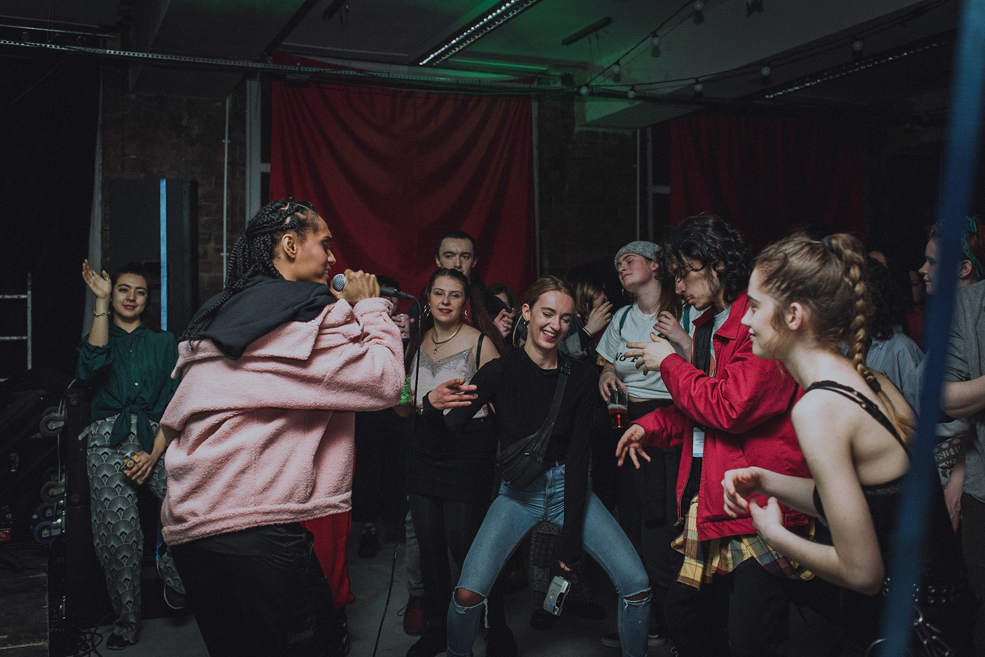 GSFF18: Big Fun in the Big Town at Civic House Hip Hop Shorts + After-party by Tomboy including Madder Tiff live and Sycophantasy djset. Photo by Ingrid Mur