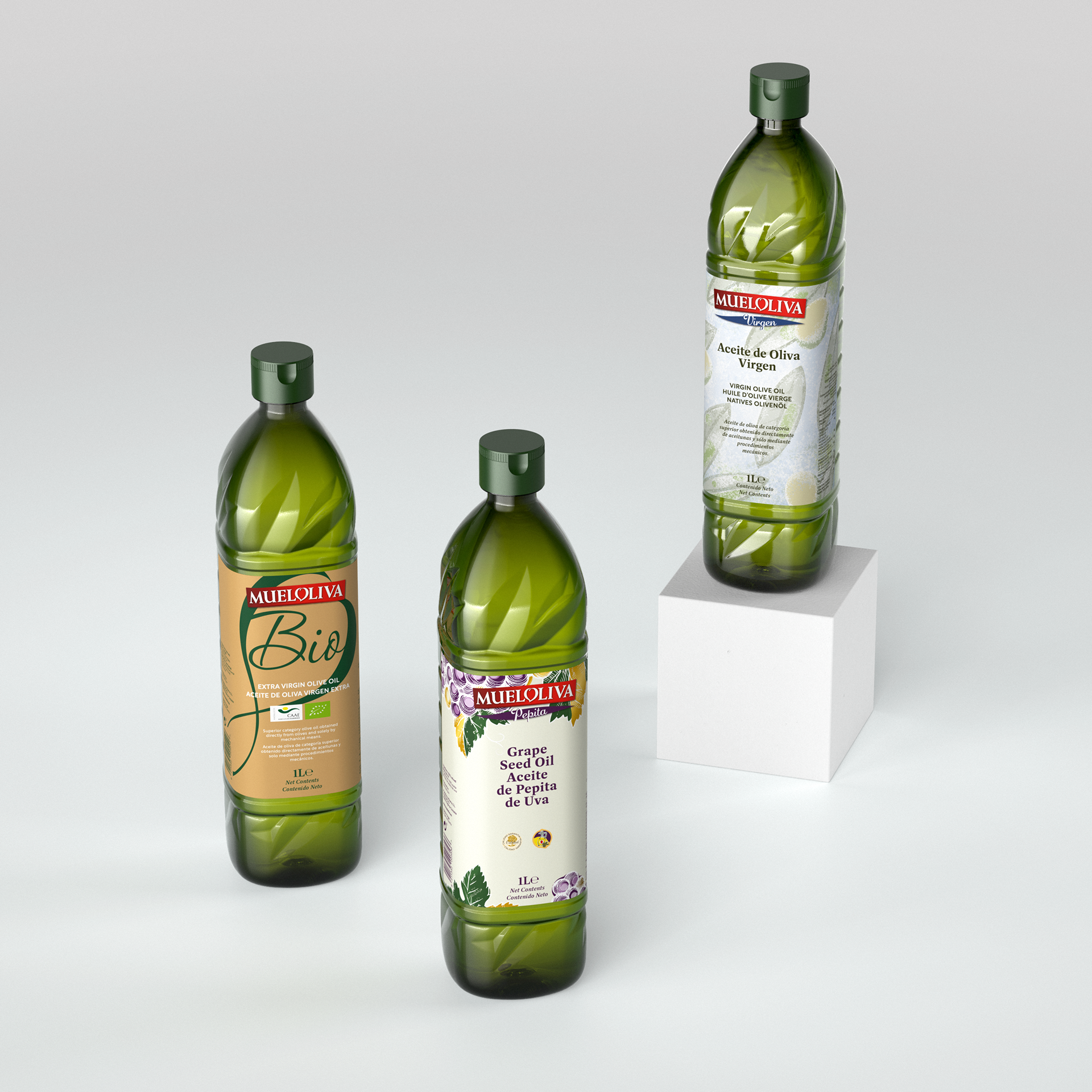 Bottle and graphic design