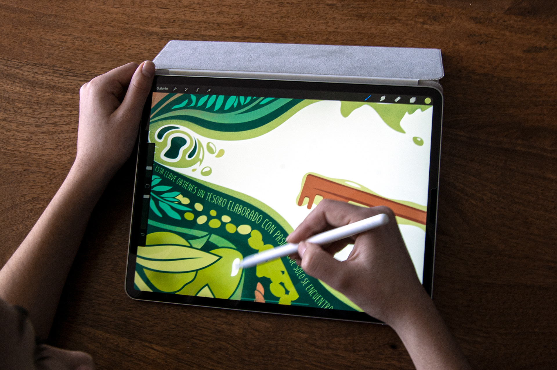 Digital illustration for Almazara de Muela